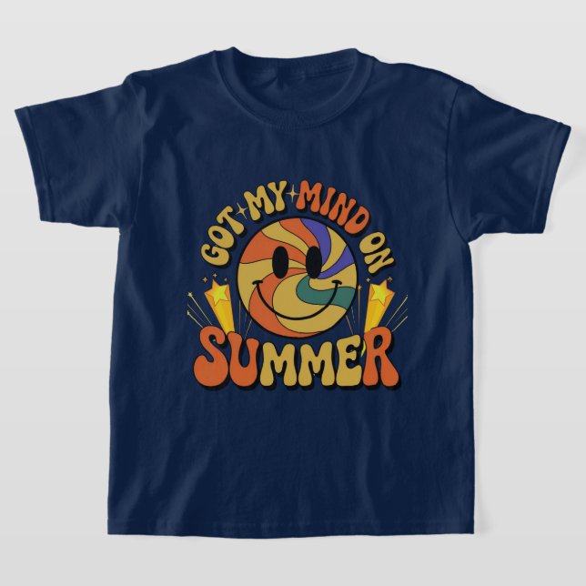 Camiseta Groovy Summer Vibes Smiley Tee (Distribución)