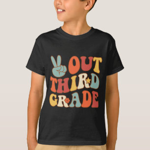 Camiseta Groovy, tercer grado de Rótulo, los últimos días e