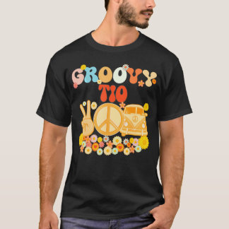 Camiseta Groovy Tio Matching Familia Baby Shower Da Padre