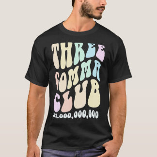 Camiseta Groovy TRES CLUB COMMA Futuro Multimillonario Mill