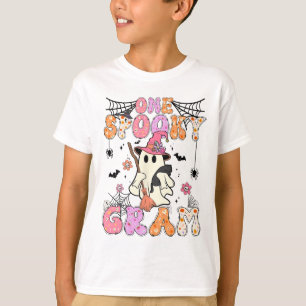 Camiseta Groovy un fantasmagórico fantasma gram retro de Ha