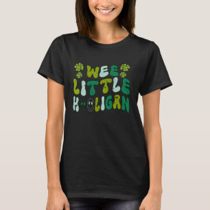 Camiseta Groovy WEE PEQUEÑO HOOLIGAN Niños San Patricio Día
