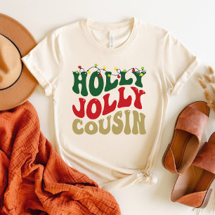 Camiseta Groovy White Navidades de los Primos de Holly Joll