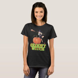Camiseta GROOVY WITCH brujas divertidas de Halloween