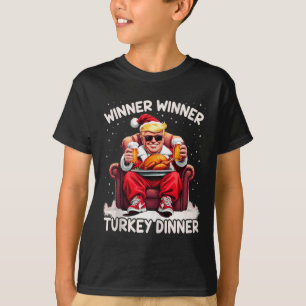 Camiseta Groovy Xmas Trump Ganador de Cena en Turquía