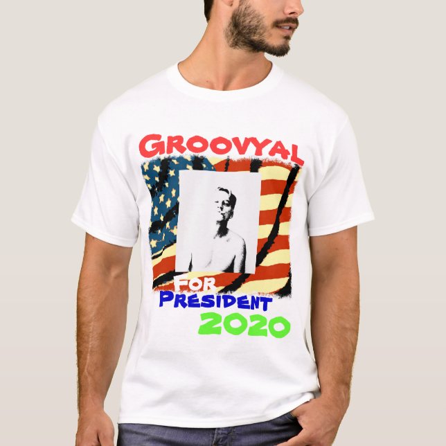 Camiseta Groovyal Presidente (Anverso)
