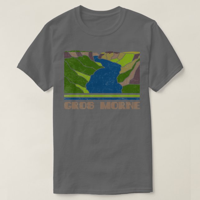 Camiseta Gros Morne Vintage Souvenir (Diseño del anverso)