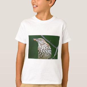 Camiseta Grosera marrón con la ropa de regalo de la captura