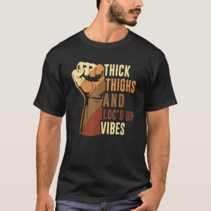 Camiseta Grosor de mano e historial negro de localizaciones