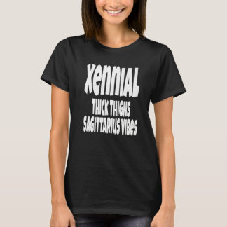 Camiseta Grosos Muslos Vibraciones Sagitario Gen Xennial G