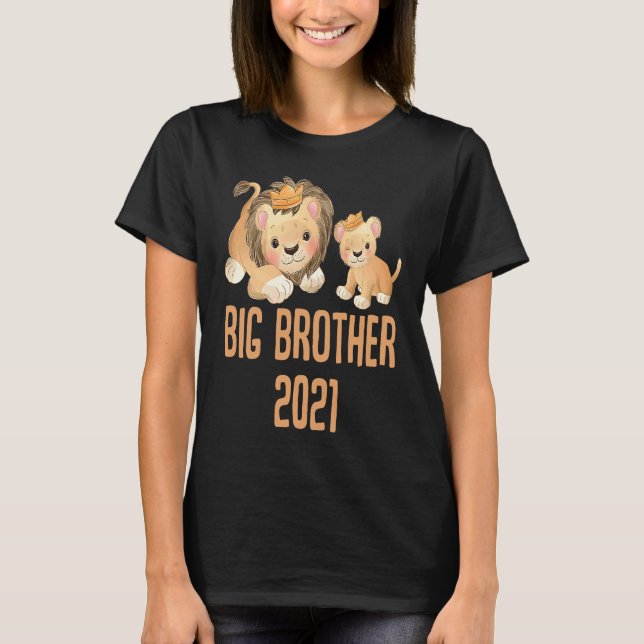 Camiseta Großer Bruder 2021 Big Brother Neues Kind Sibling (Anverso)