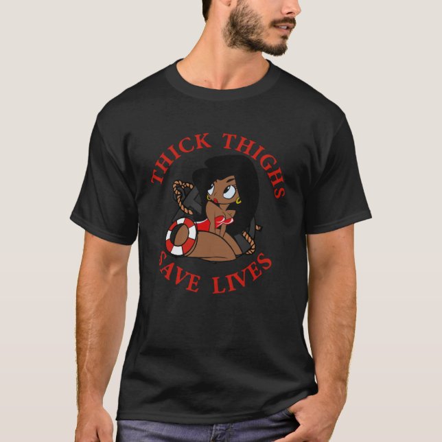 Camiseta Grossos derechos salvan vidas de positividad corpo (Anverso)