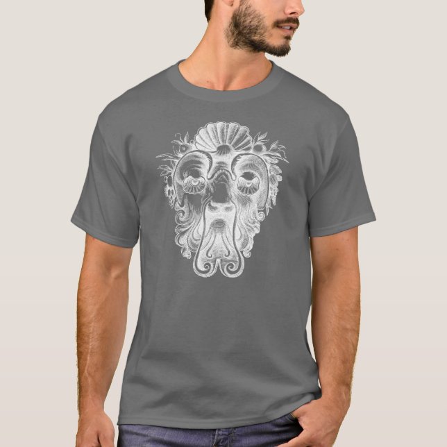 Camiseta Grotescos renacentistas - hombre de ala frente (Anverso)