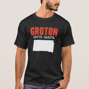 Camiseta Groton South Dakota Estados Unidos de América Viaj