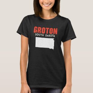 Camiseta Groton South Dakota Estados Unidos de América Viaj