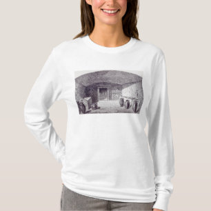 Camiseta Grotta Campana a la hora de su descubrimiento