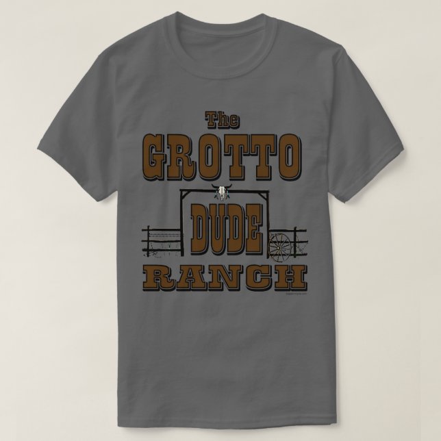 Camiseta Grotto Dude Ranch (Diseño del anverso)