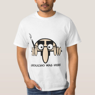 Camiseta Groucho estaba aquí