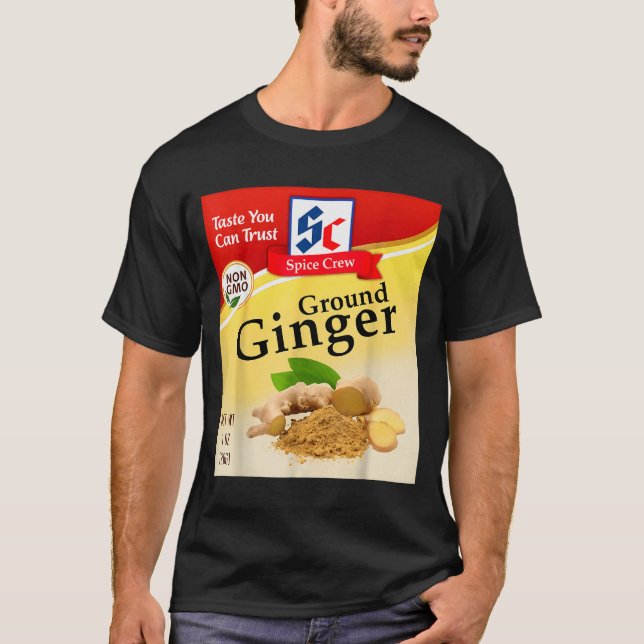 Camiseta Ground Ginger Condiment Costume Holiday Sce Costum (Anverso)