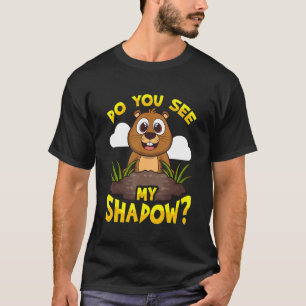 Camiseta Groundhog Day Do You See My Shadow Pa Meteorologis