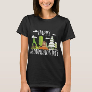 Camiseta Groundhog Day Shirt Funny Groundhog Day Winter o