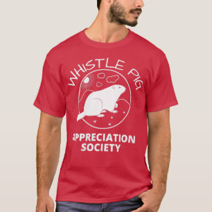 Camiseta Groundhog de la Sociedad de Apreciación de Cerdos 