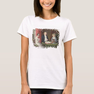 Camiseta Group Portrait at a Drawing Room Table (oil on can