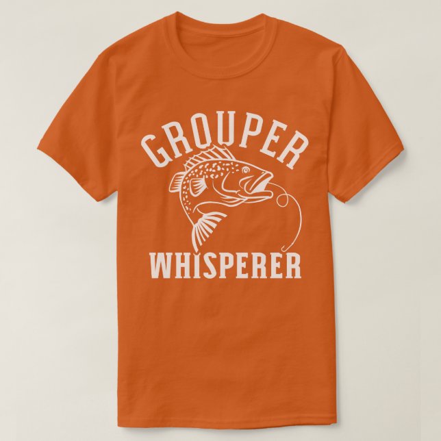 Camiseta Grouper whisperer (Diseño del anverso)