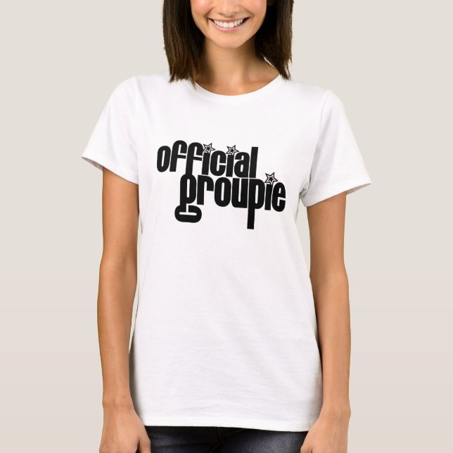 Camiseta Groupie oficial (Anverso)