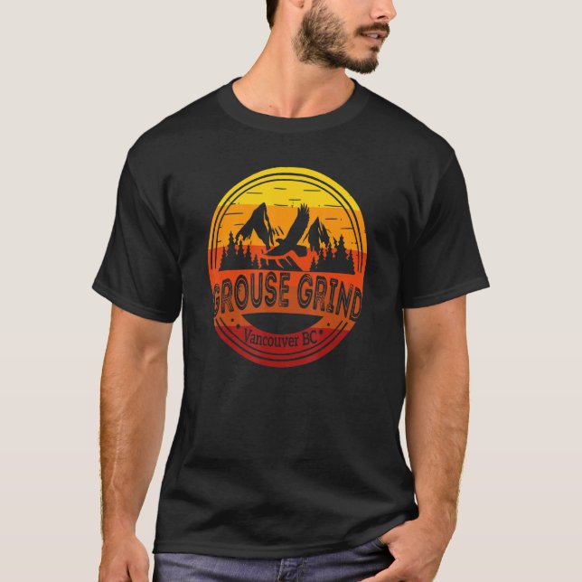 Camiseta Grouse Grind Vancouver Bc Canada Senderismo Moun (Anverso)