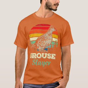 Camiseta Grouse Slayer Funny Ruffed Grouse Caza de Aves Gif