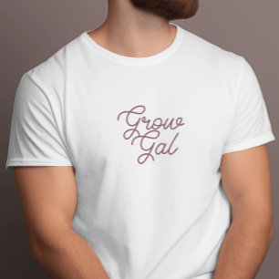Camiseta Grove Gal - Moda Casual Tee femenino