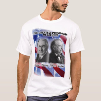Camiseta Grover Cleavland y Warren Harding son los más gran