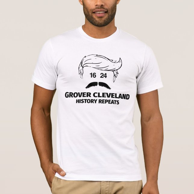 Camiseta Grover Cleveland Face Shirt (Anverso)