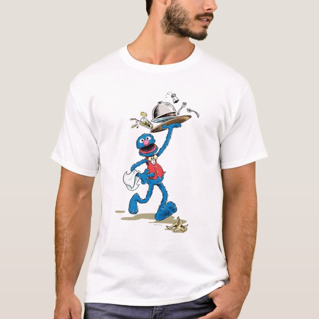 Camiseta Grover el camarero vintage (Anverso)