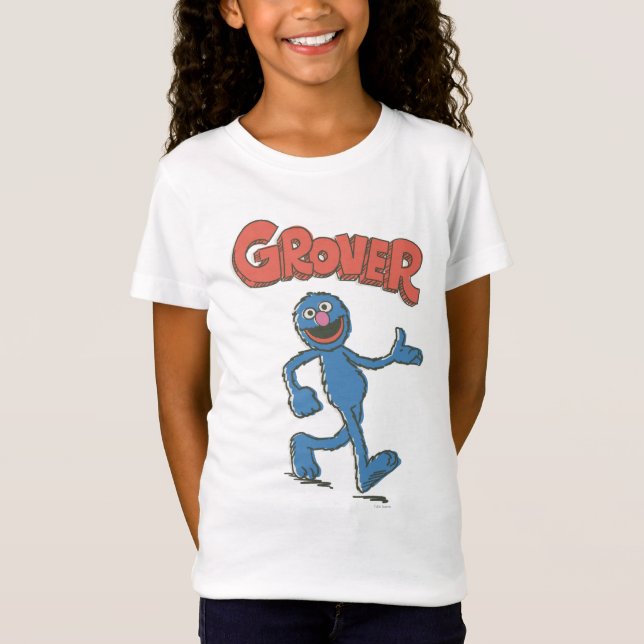 Camiseta Grover Vintage Niños 2 (Anverso)