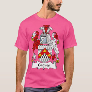 Camiseta Groves Coat of Arms Family Crest