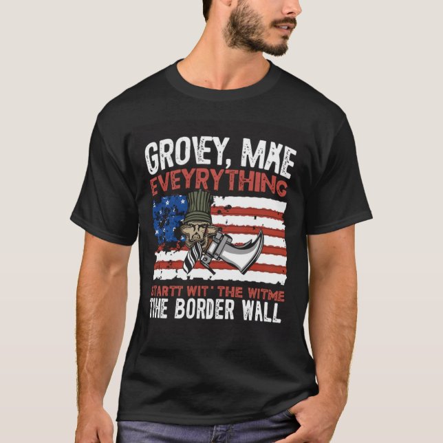 Camiseta Grovy American (Anverso)