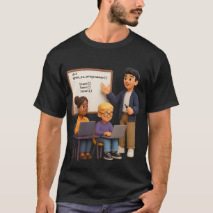 Camiseta Grow as Programmer – Funny Code T-Shirt