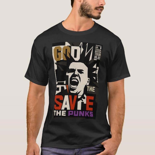 Camiseta Grow The Punks: Rebel Yell (Anverso)