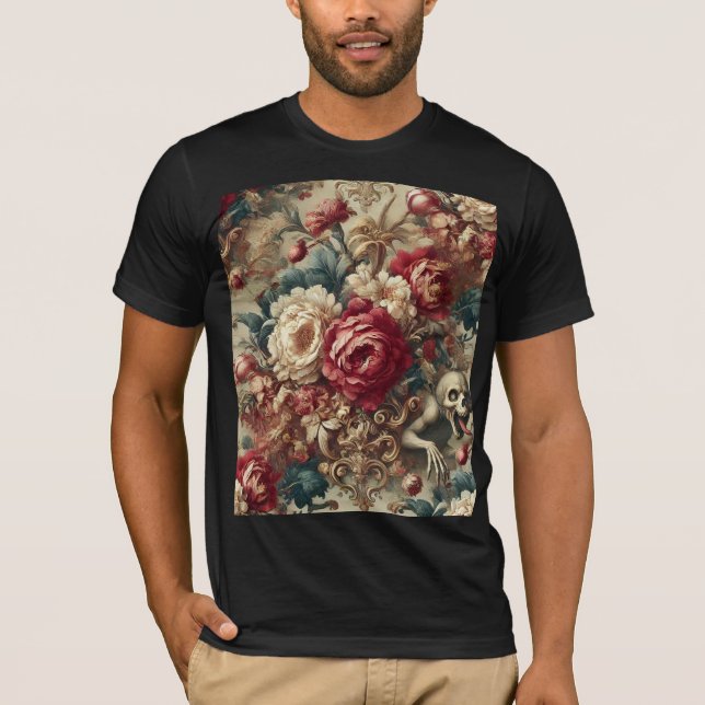 Camiseta Growing Grotesque – Gothic Wearable Art (Anverso)