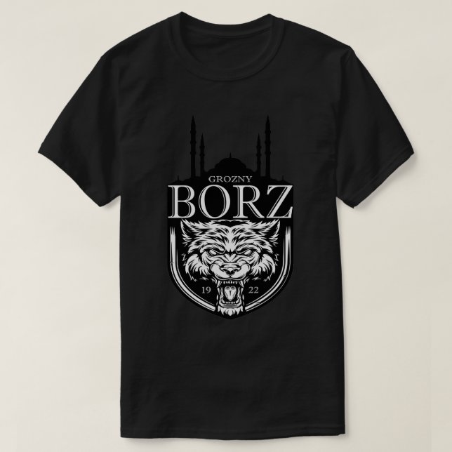 CAMISETA GROZNY BORZ (Diseño del anverso)
