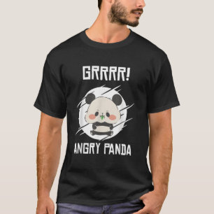 Camiseta Grrr Pandas Enfadados Panda Salvaje Bambú