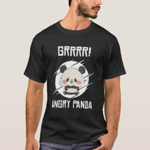Camiseta Grrr Pandas Enfurecidos Panda Salvaje Bambú