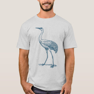 Camiseta Grúa - Azul oceánico