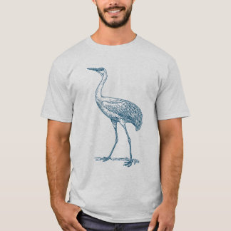 Camiseta Grúa - Azul oceánico