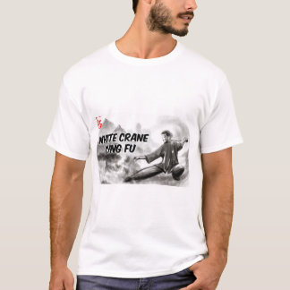 Camiseta Grúa blanca Kung Fu