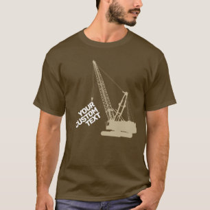 Camiseta Grúa de construcción