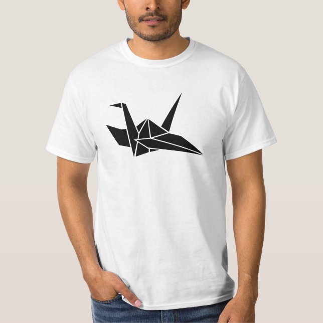 Camiseta Grúa de Origami (Anverso)