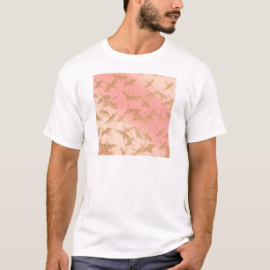 Camiseta Grúa de oro de Origami